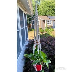 Macrame plant hanger